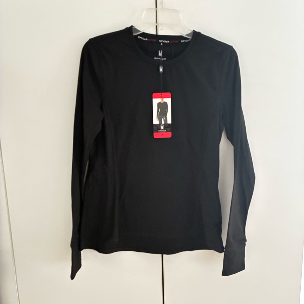 Spyder Active Women’s Black Long Sleeve Top M